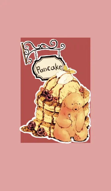 [LINE着せ替え] Bear＆pancakeの画像1