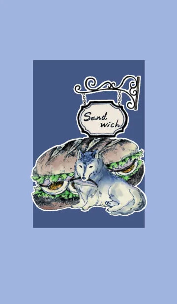 [LINE着せ替え] Wolf＆sandwichの画像1