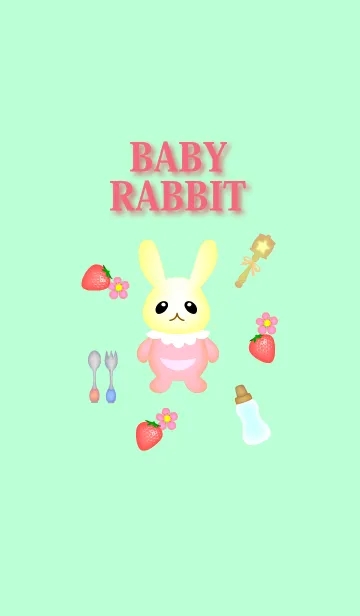 [LINE着せ替え] BABY RABBITの画像1