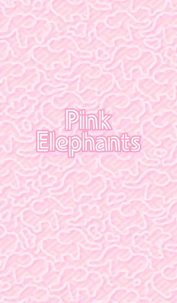 [LINE着せ替え] Pink Elephantsの画像1