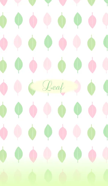 [LINE着せ替え] leaf#01の画像1