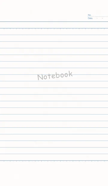 [LINE着せ替え] -Notebook-の画像1