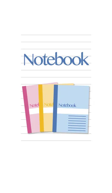 [LINE着せ替え] NoteBookの画像1