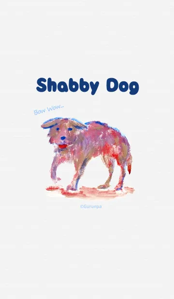 [LINE着せ替え] シャビー ドッグの画像1