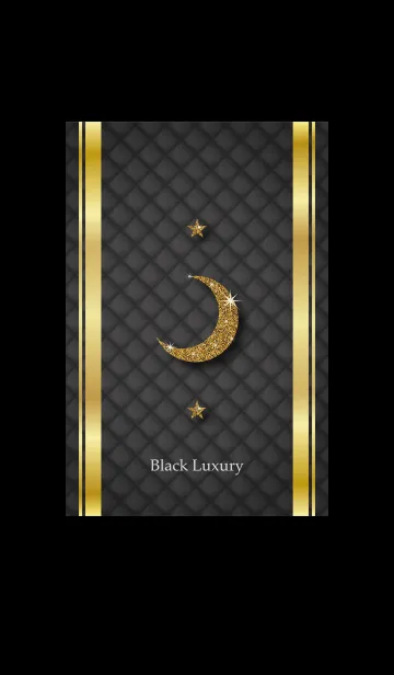 [LINE着せ替え] Black Luxury -ver.1-の画像1