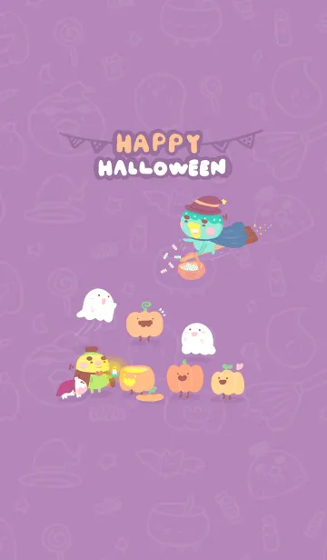 [LINE着せ替え] ZNG-Halloweenの画像1