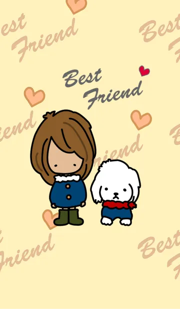 [LINE着せ替え] Best Friend ☆レオのともだち. YOKORENAの画像1