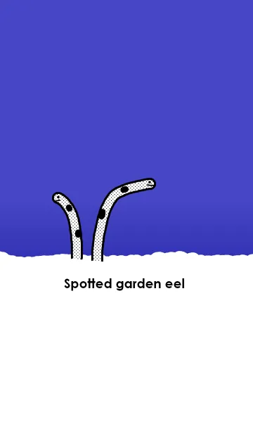 Spotted garden eels ~チンアナゴ~の着せ替えメイン画像