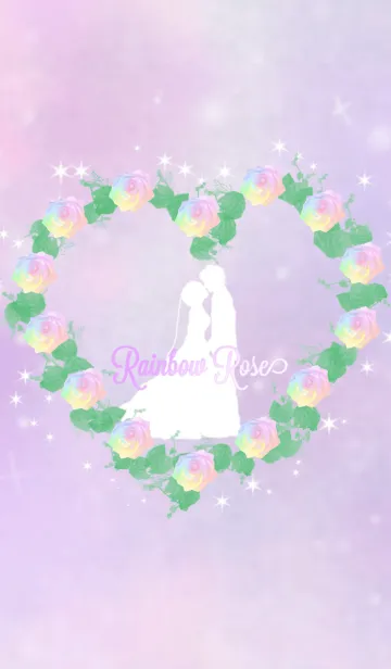 [LINE着せ替え] ♥Rainbow Rose♥2の画像1