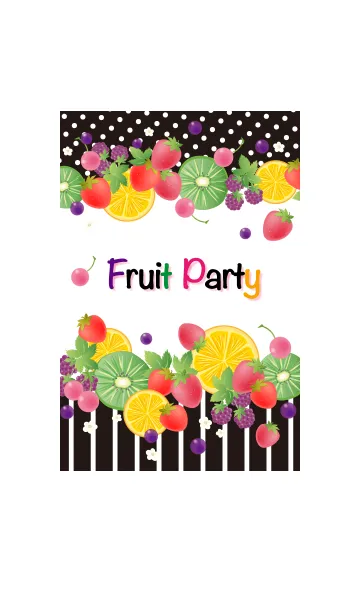 [LINE着せ替え] Fruit partyの画像1