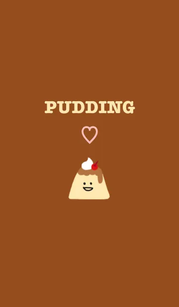[LINE着せ替え] pudding loveの画像1