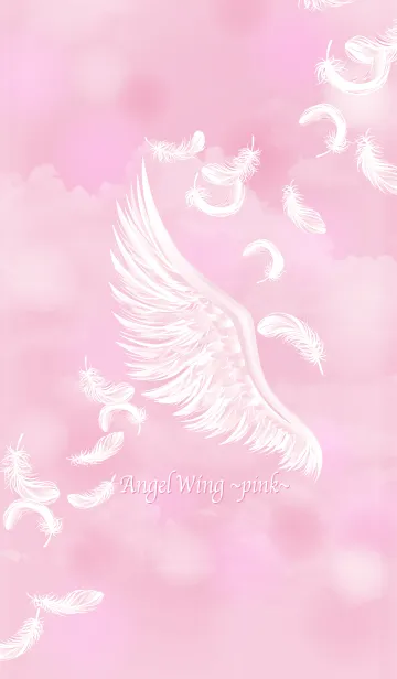 [LINE着せ替え] Angel wing pinkの画像1