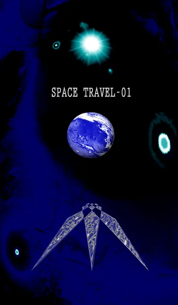 [LINE着せ替え] Space travelー01の画像1