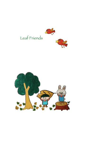 [LINE着せ替え] Leaf Friendsの画像1