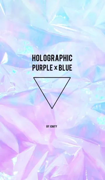 [LINE着せ替え] Holographic × Triangleの画像1