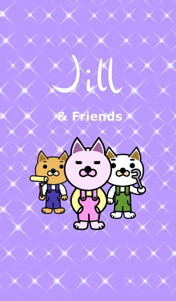 [LINE着せ替え] ジルと友達 (バージョン01)の画像1