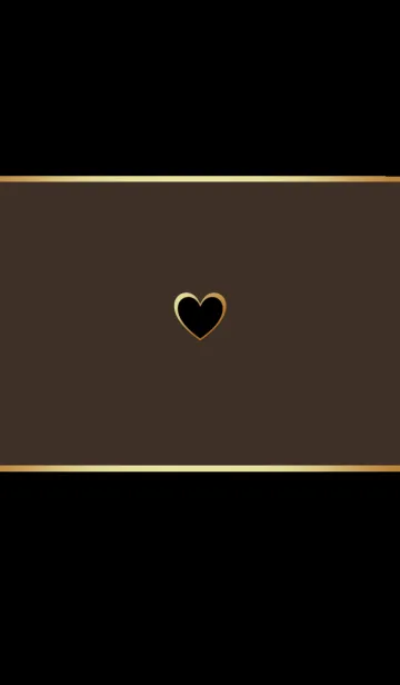 [LINE着せ替え] SIMPLE HEART～luxury～の画像1