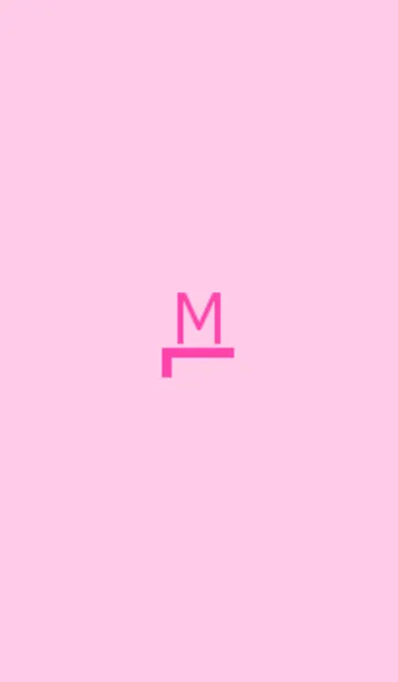 [LINE着せ替え] Modern Object Pinkの画像1