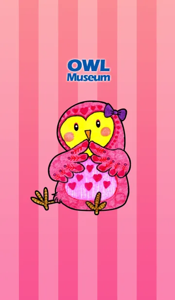 [LINE着せ替え] OWL Museum 3 - Love Owlの画像1