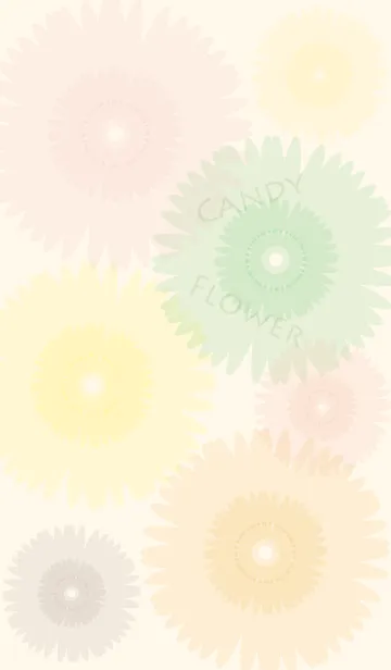[LINE着せ替え] Candy Flowerの画像1