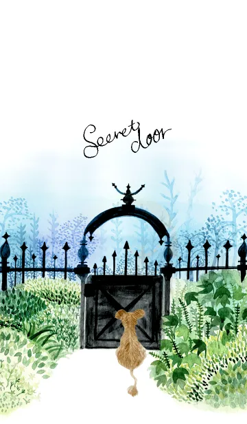 [LINE着せ替え] secret door 2の画像1