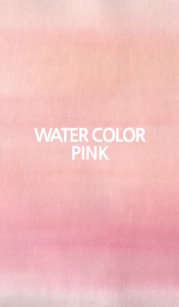 [LINE着せ替え] simple water color_pinkの画像1