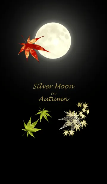 [LINE着せ替え] Silver Moon Autumn ver.の画像1