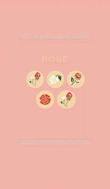 ROSE.のLINE着せ替え