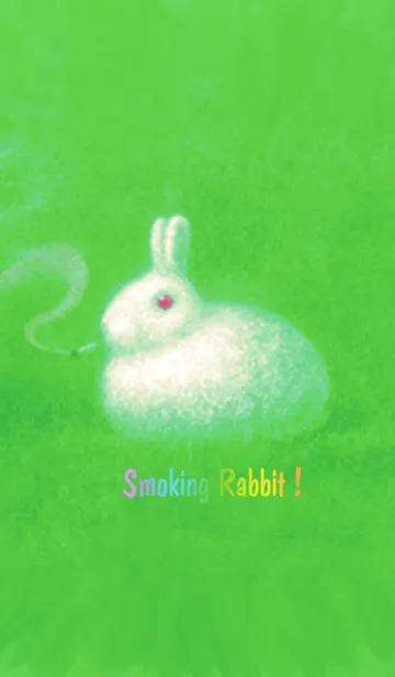 [LINE着せ替え] 煙草兎の画像1