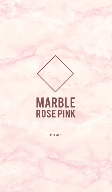 [LINE着せ替え] Marble X Rose Pinkの画像1