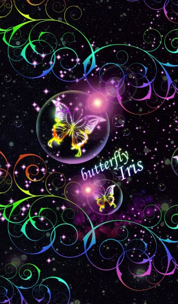 butterfly irisの着せ替えメイン画像