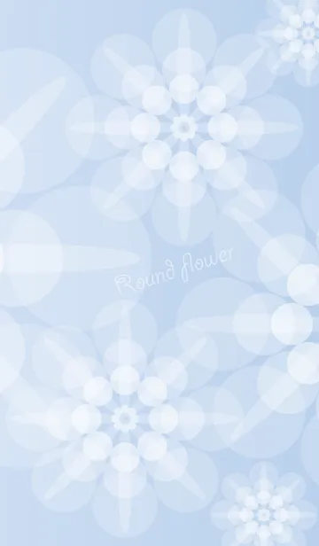 Round flowerの着せ替えメイン画像