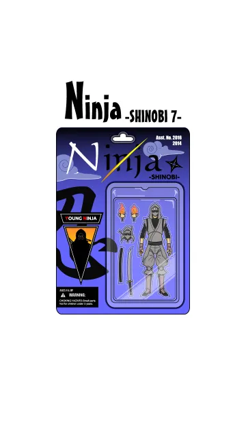 [LINE着せ替え] Ninja -SHINOBI- 7の画像1