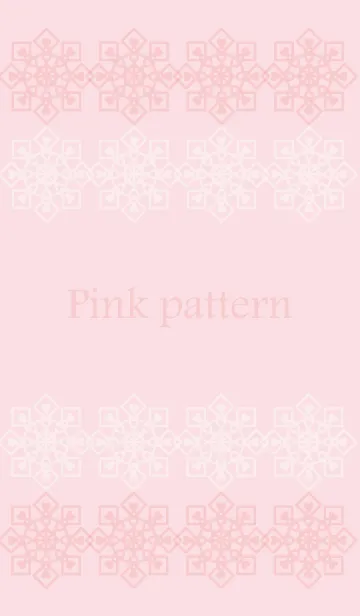 [LINE着せ替え] Pink patternの画像1