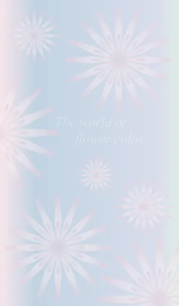 The world of flower colorの着せ替えメイン画像