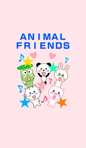 [LINE着せ替え] ♡Animal Friends♡の画像1