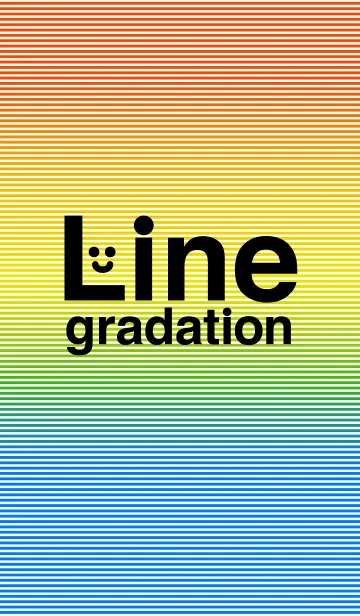 線-グラデーション-のLINE着せ替え