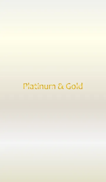 [LINE着せ替え] Platinum ＆ Goldの画像1