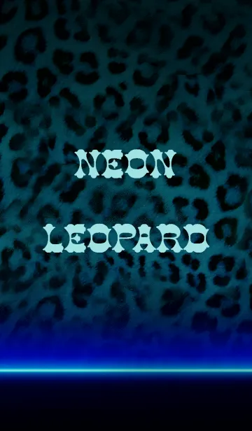 [LINE着せ替え] NEON LEOPARDの画像1