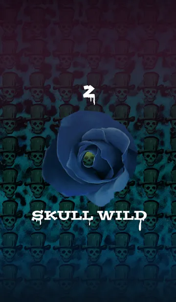 [LINE着せ替え] SKULL WILD2の画像1