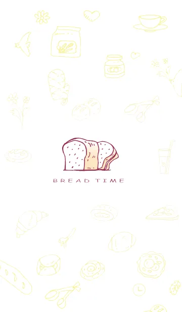 [LINE着せ替え] パンの時間の画像1