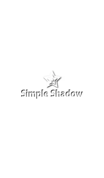 [LINE着せ替え] Simple Shadow kaiの画像1
