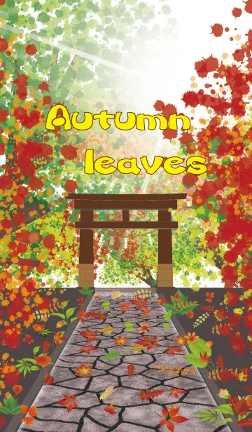 [LINE着せ替え] Autumn leaves_mapleの画像1