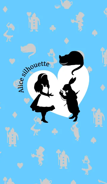 [LINE着せ替え] Alice silhouette.の画像1