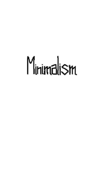 [LINE着せ替え] Minimalismの画像1