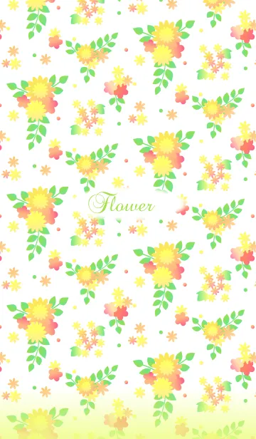 [LINE着せ替え] flower#02の画像1