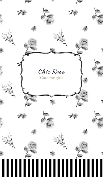 [LINE着せ替え] Chic Rosesの画像1