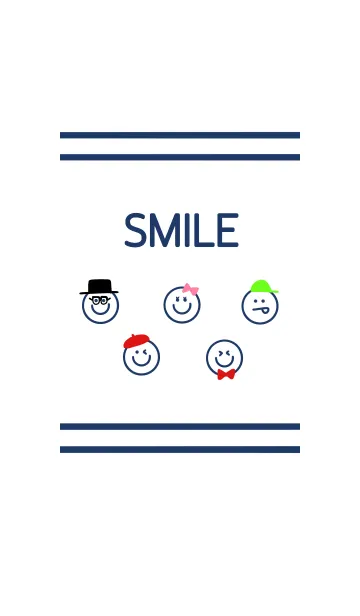 navy smileの着せ替えメイン画像