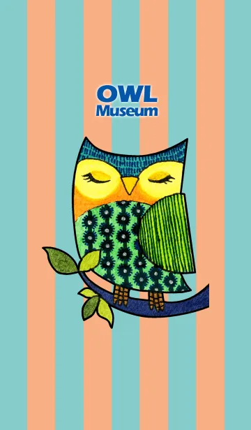 [LINE着せ替え] OWL Museum 4 - Peace Owlの画像1