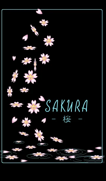 [LINE着せ替え] FOLLING SAKURA FLOWERSの画像1